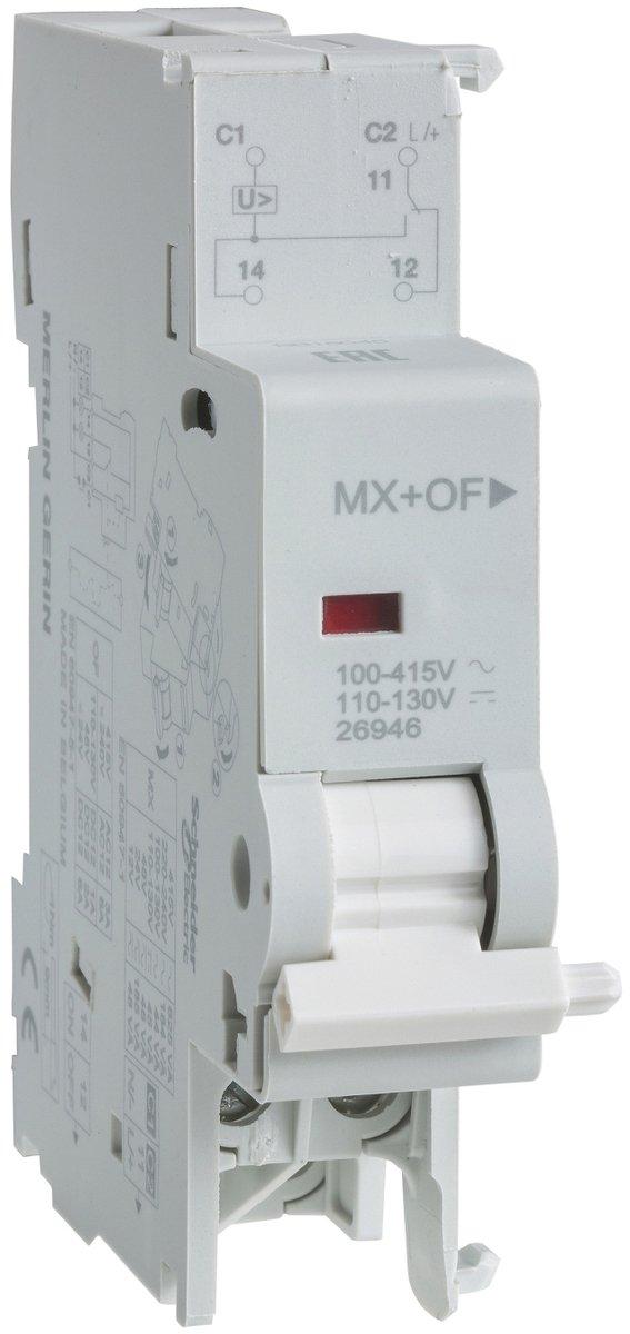 Multi 9 OEM Arbeitsstromauslöser + Hilfsschalter MX+OF 12V AC/DC