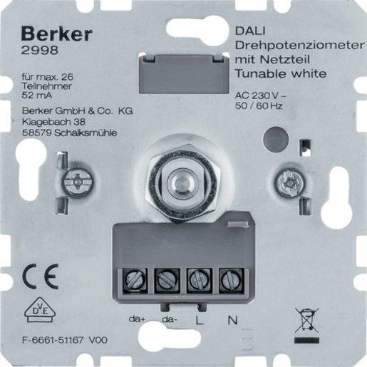 DALI Drehpotentiometer mit Netzteil tunable white