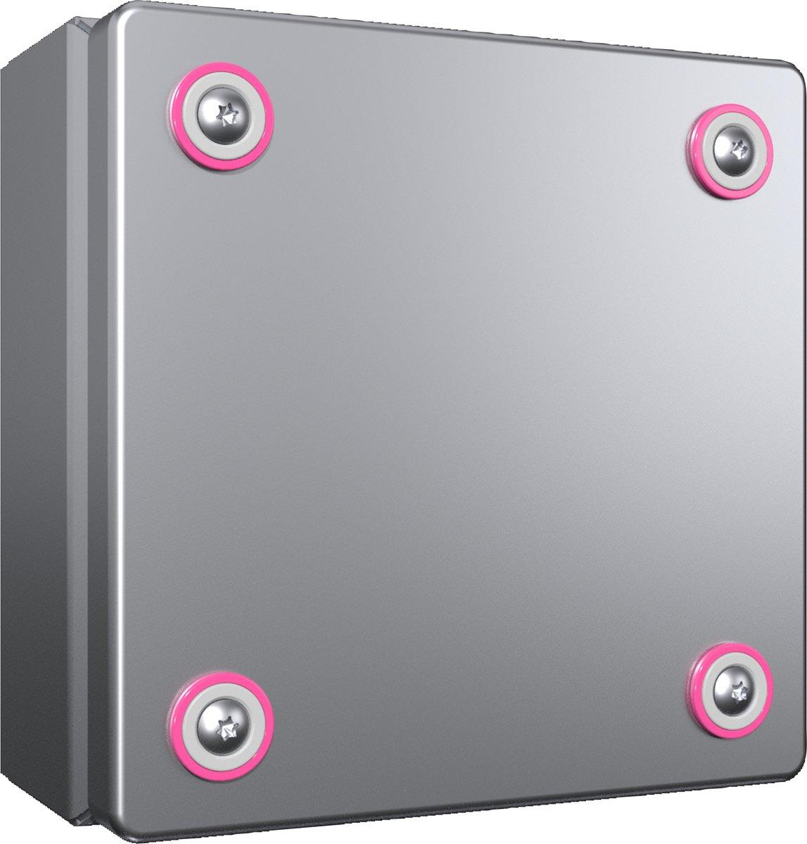 Klemmenkasten KX Edelstahl 1.4301 ohne Flanschplatte BHT 150x150x80 mm
