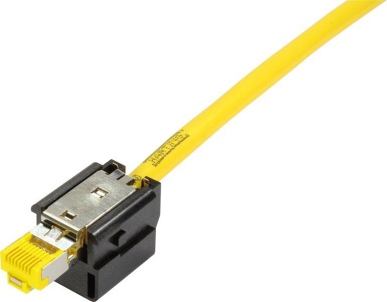 Kabelsteckverbinder RJ45 10G Cat6 IDC-Schneidklemmanschluss Baugröße 3 A 8-polig