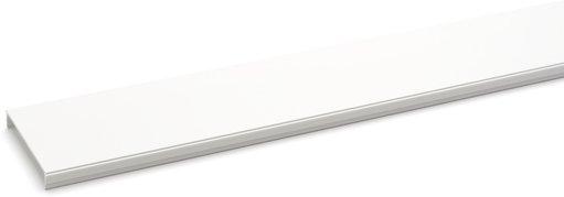 Brüstungskanal PVC SIGNA BASE Oberteil 80 RAL 9001