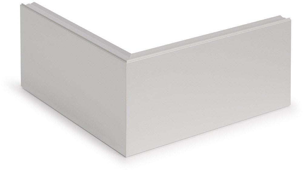 Brüstungskanal Aluminium SIGNA Style Oberteil 80 für Außeneck