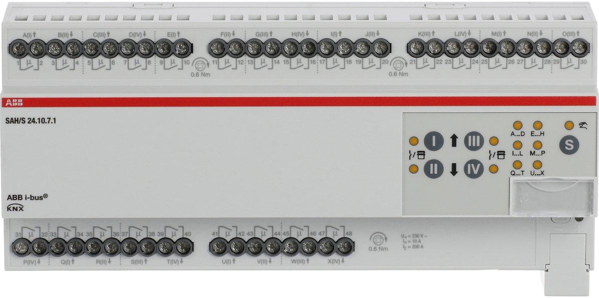 i-bus KNX Combi 8/4-fach Schalt- und Jalousieaktor 24/12-fach für 10A