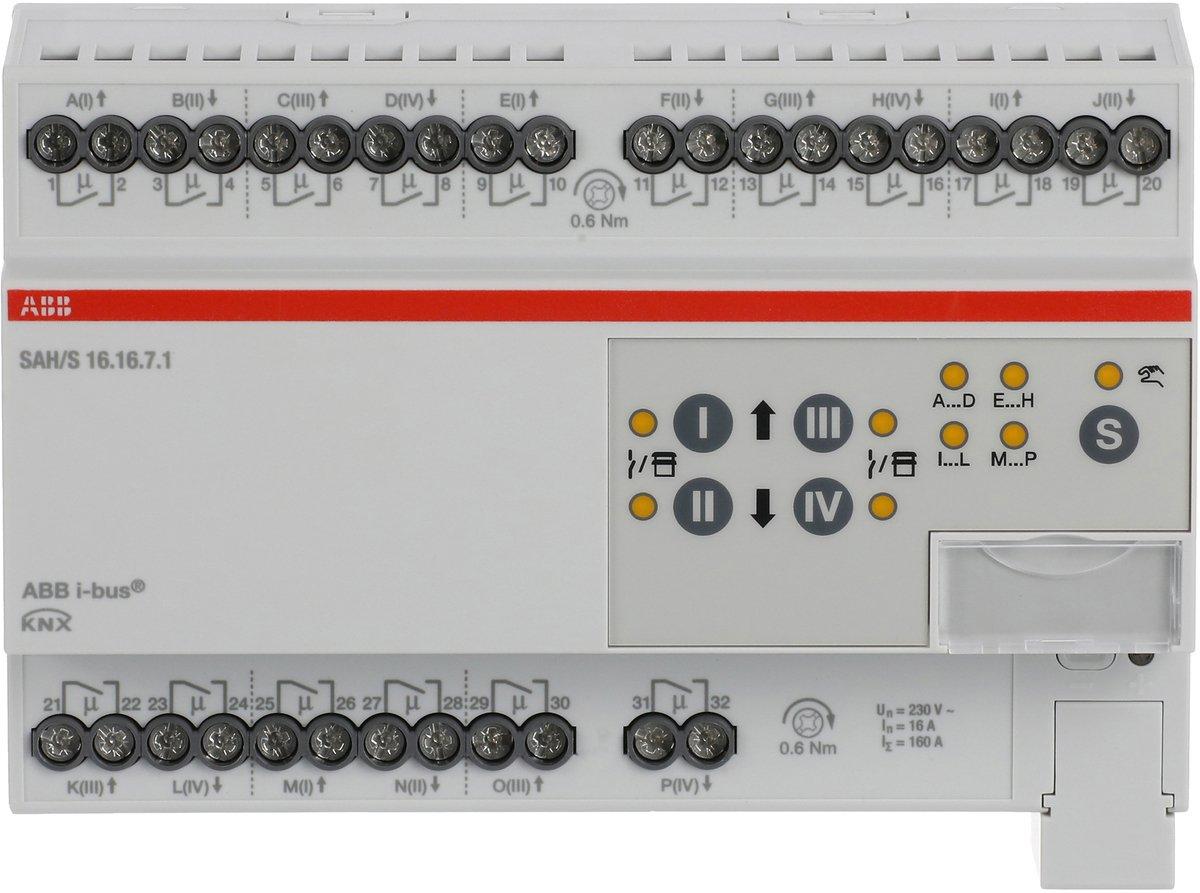 i-bus KNX Combi 8/4-fach Schalt- und Jalousieaktor 16/8-fach für 16A