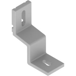 Winkel für Wandbefestigung achatgrau RAL7038 U48X