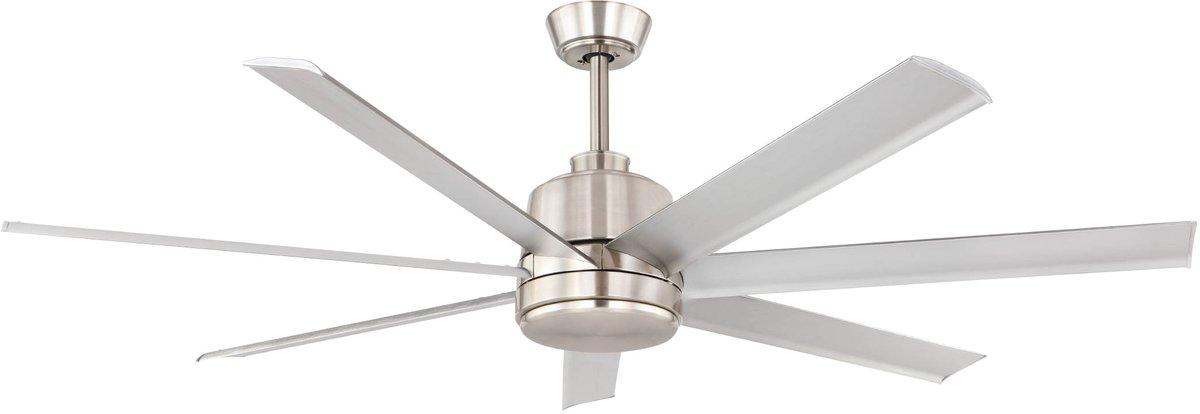 Deckenventilator AZAR 60 DC Ø1524mm nickel-matt/Alu