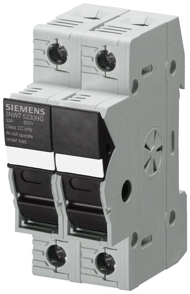SENTRON Sicherungshalter Class CC 2-polig In: 30 A Un AC: 600 V