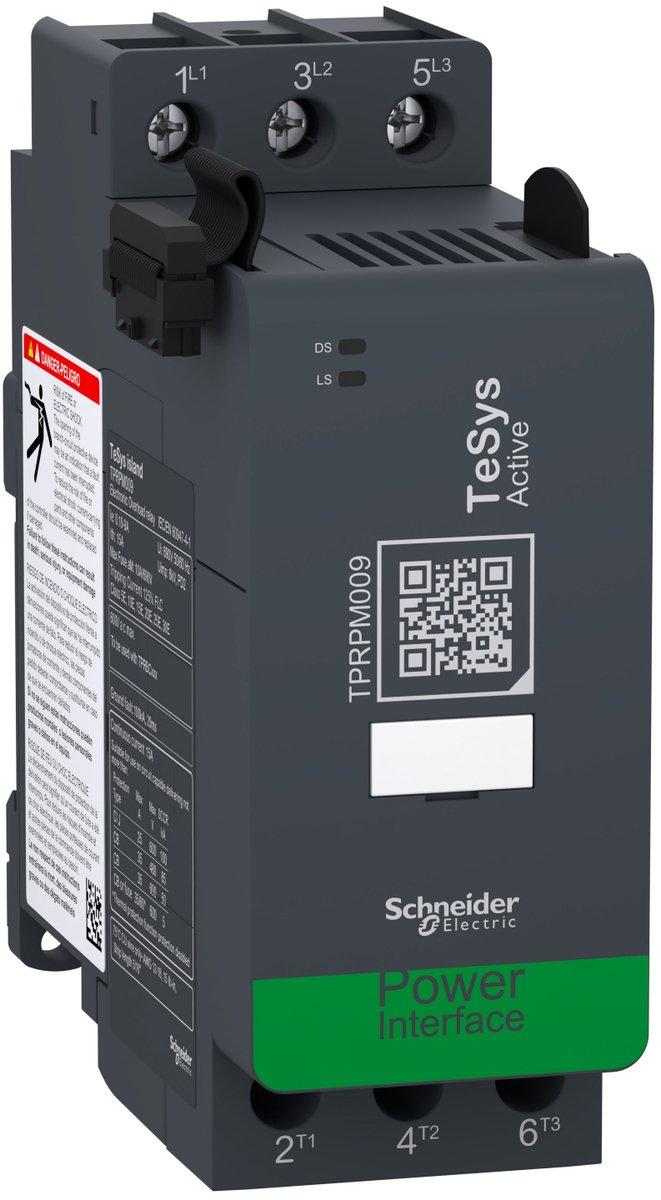 Direktstarter 9 A 4 kW TeSys island Analyse Lastabgang