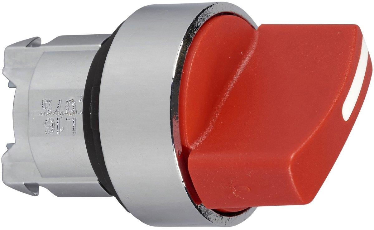 Frontelement Wahlschalter 2 Stellungen 22mm DM rot