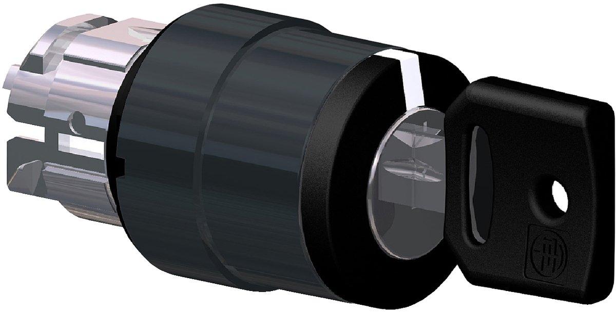 Frontelement für Wahlschalter 22mm DM 3 Stellungen ohne Rastung Ronis 455
