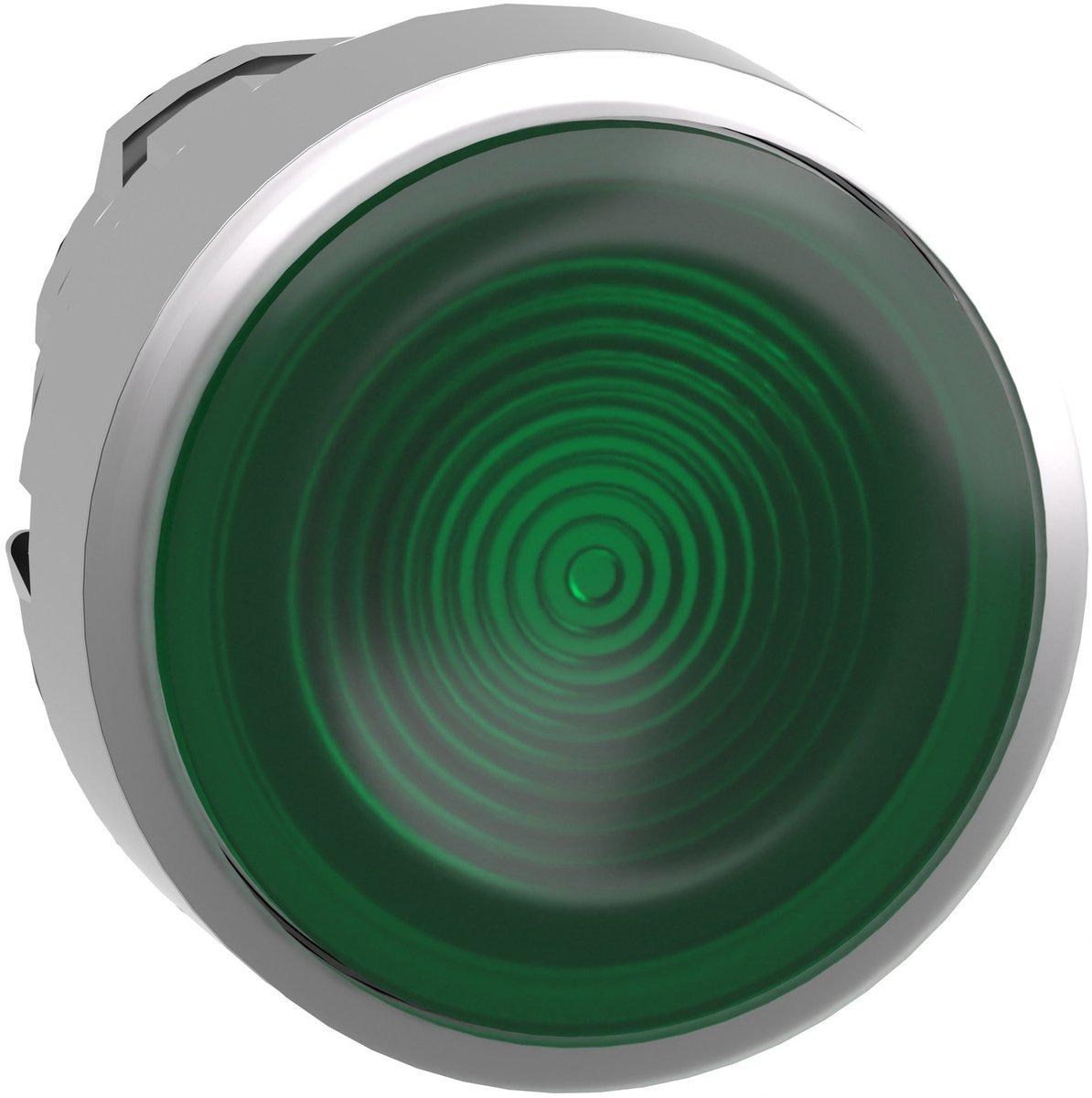 Frontelement Leuchtdrucktaster 22mm DM grün