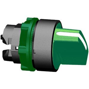 Frontelement grün für Wahlschalter 22mm DM 3 Stellungen ohne Rastung