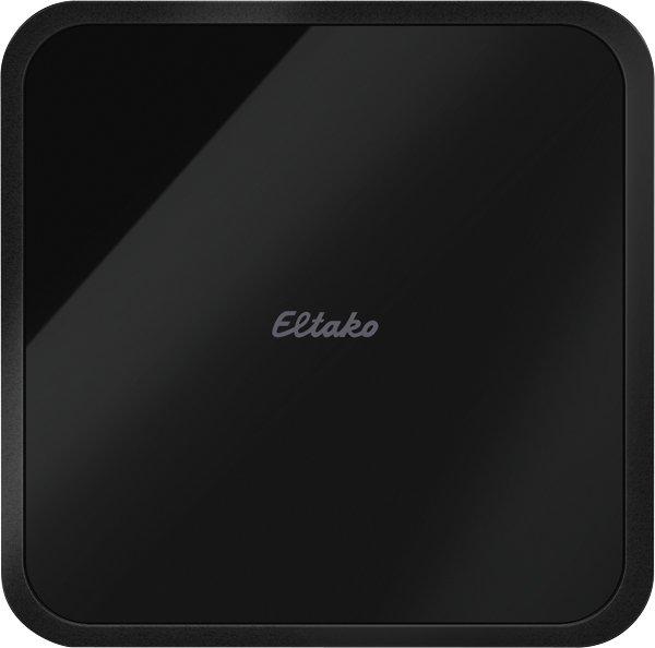 Smart Home-Zentrale schwarz mit LAN- und WLAN, 97X72X23mm