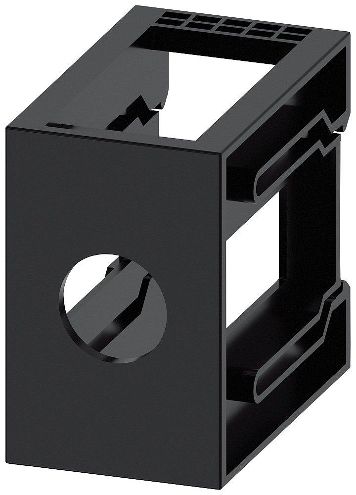 Hutschienenmontage-Adapter grau