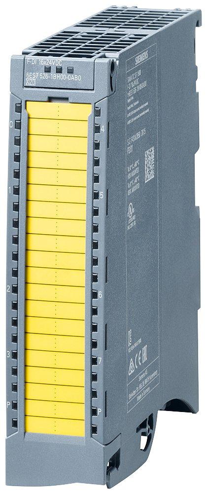 SIMATIC S7-1500 F-Digitaleingabemodul F-DI 16x 24VDC PROFIsafe 35mm Baubreite