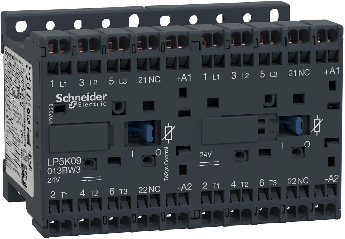 Wendeschützkombination 3p 9A 24V DC