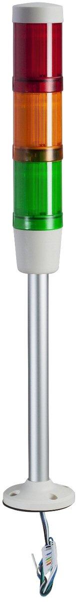 Signalsäule ohne Buzzer +3 Leuchteinheiten Ø 45mm 24 V AC/DC