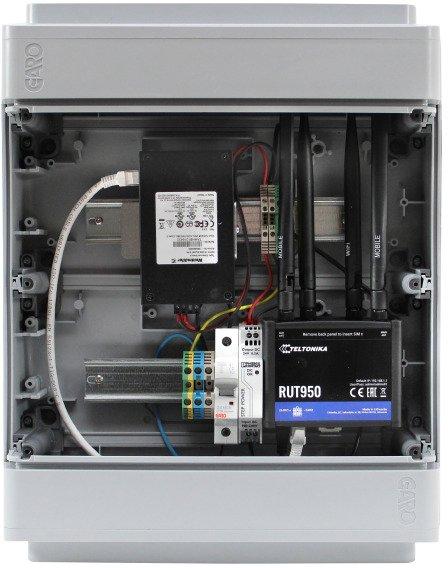 Kommunikationsbox mit 9 Ports bEplus