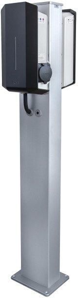 Standsäule MS18 für 2 Wallboxen GLB EV1