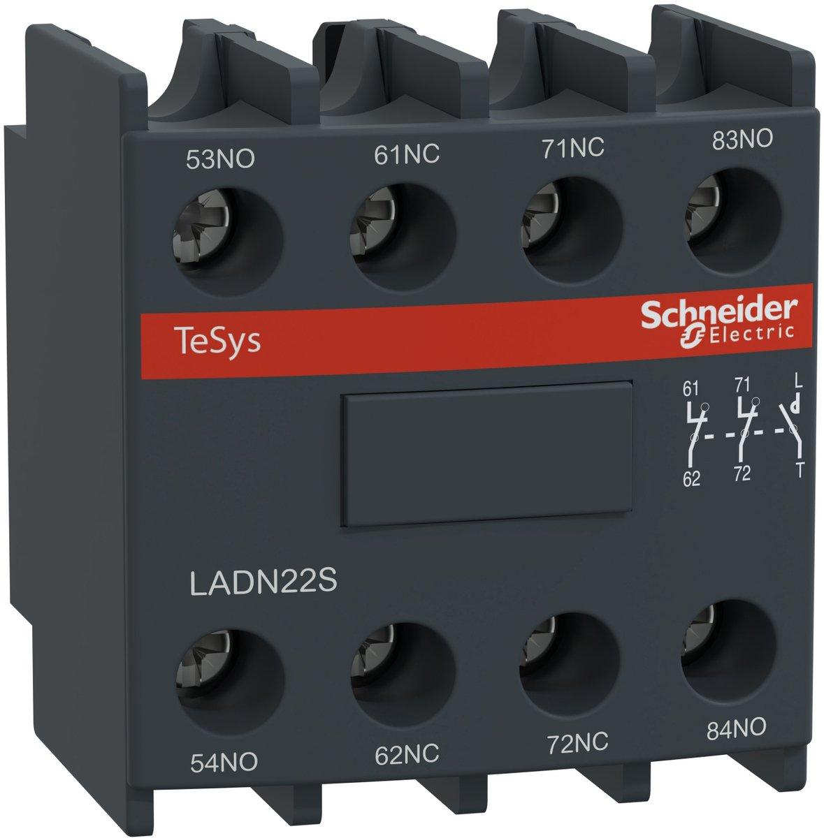 TeSys D Hilfsschalterblock 2 S + 2 Ö Schraubklemmen