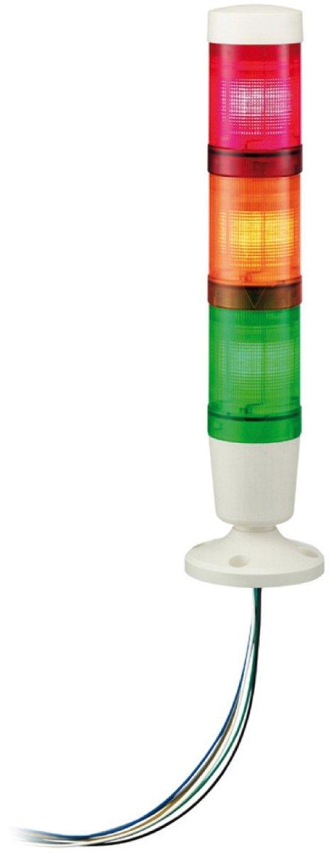 Anzeigebank mit Summer + 3 beleuchtete Einheiten Ø 45 mm 24 V DC