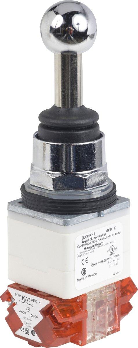 Joystick-Controller Ø 30 3 Stellungen ohne Rastung 2Ö