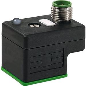 Adapter M12 Stecker auf MSUD Ventilstecker BF A 18mm
