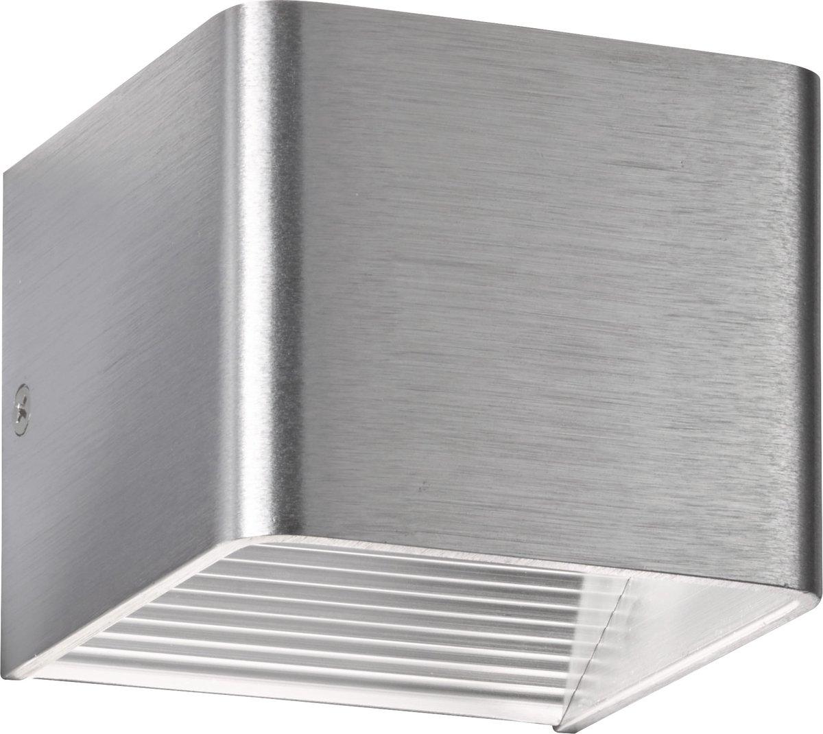 Wandleuchte Dan 1xLED 5W 3000K 500lm aluminium