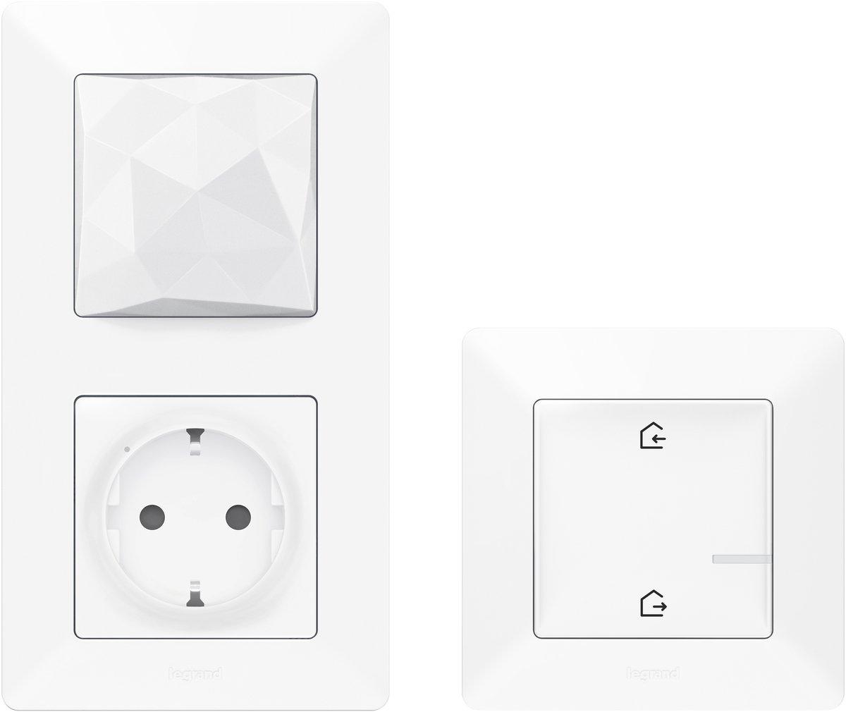Starterpaket Gateway + Master-Switch Valena Life with Netatmo Ultraweiss