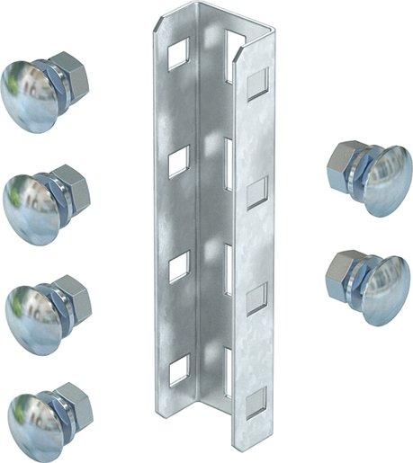 U-Stiel-Verbinder inklusive Flachrundschrauben 190x45 St FT