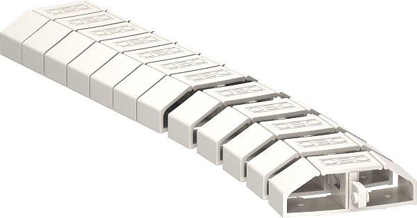 Flexkanal 1000 mm schwarzgrau 7021