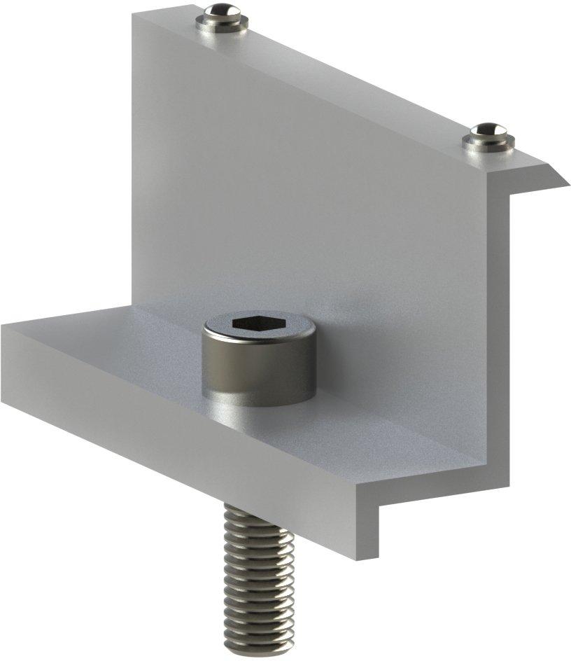 Abschlussklemme 45 AC vormontiert mit Pins