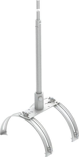 Fangstangenhalter für Firstziegel 1m V2A 1.4301