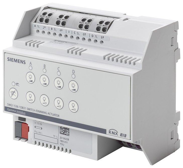 Schalt-/Dimmaktor 4x AC 230 V 10AX 1-10V