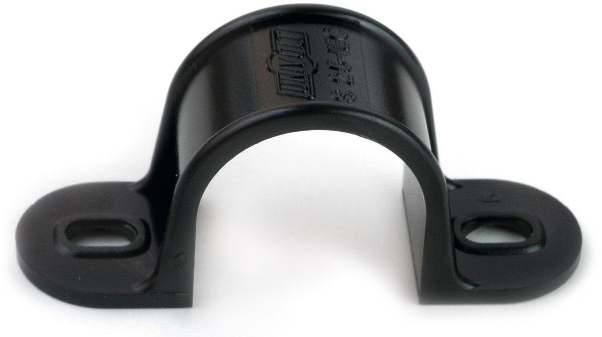 Schelle 25 halogenfrei zweilappig schwarz