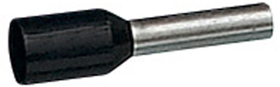 Aderendhülsen Starfix f. Leiterquerschnitt 1,5 mm² schwarz isoliert lose
