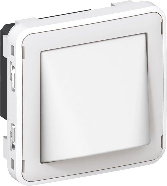 Gasdetektor modular Feuchtraum Aufputz grau Plexo 55 grau