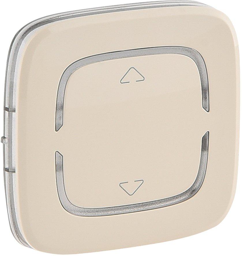 Wippe MyHome 2-modulig mit Symbol Auf-Ab Valena Allure Mandelweiß