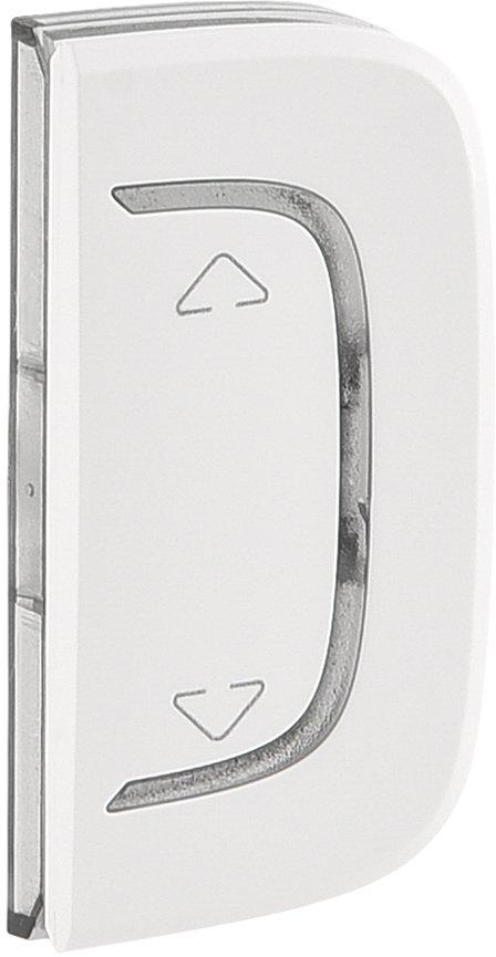 Wippe MyHome 1-modulig mit Symbol Auf-Ab Valena Allure Ultraweiß