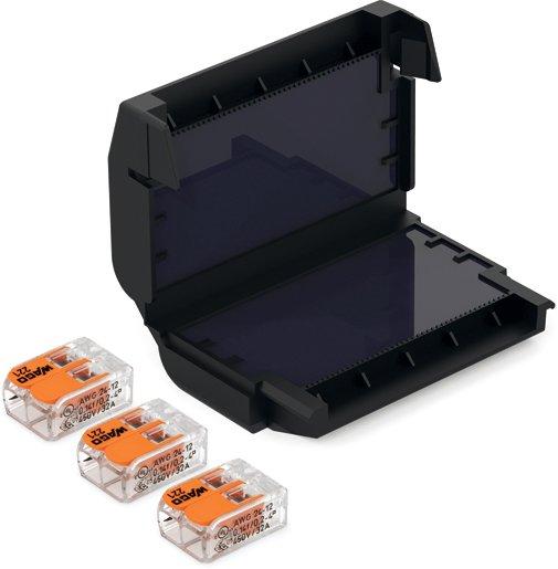 EASY-PROTECT mit WAGO COMPACT-Verbindungsklemmen 3x2 Phasen max. 4mm²