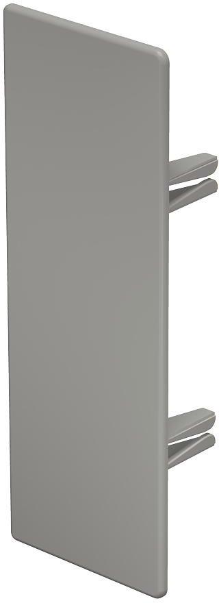 Endstück 60x170mm PVC steingrau RAL 7030