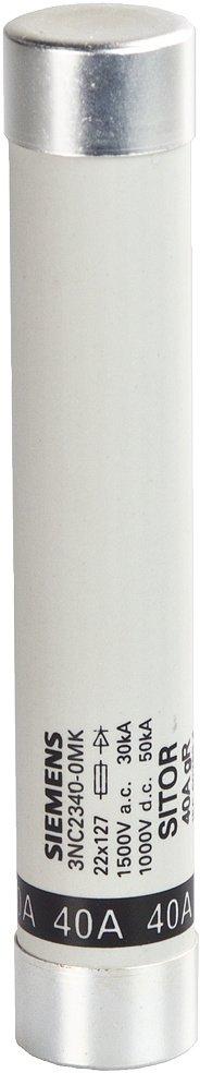 SITOR-Zylindersicherungseinsatz, 22x127 mm, 10 A, gS