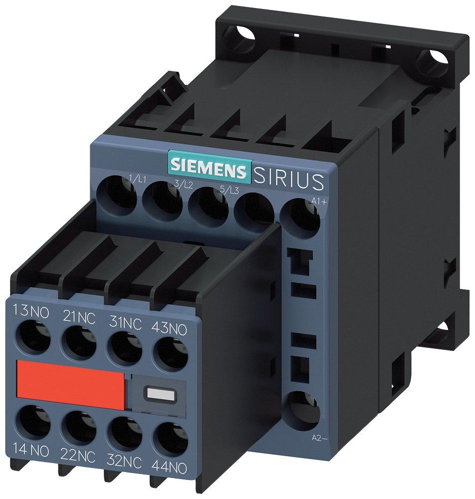Schütz AC-3 12A / 5,5kW/400V 3-polig DC 24V 2S + 2Ö Schraubanschluss