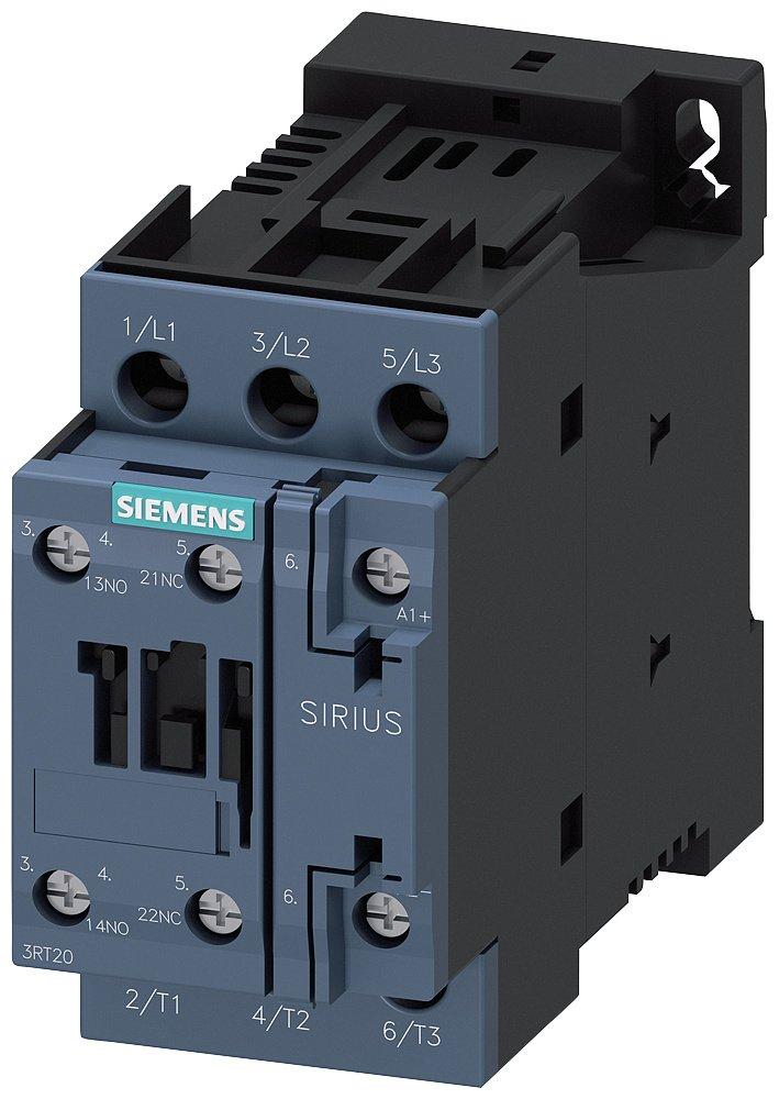 Schütz AC-3 17A / 7,5kW/400V 3-polig AC/DC 21-28V 1S + 1Ö Schraubanschluss