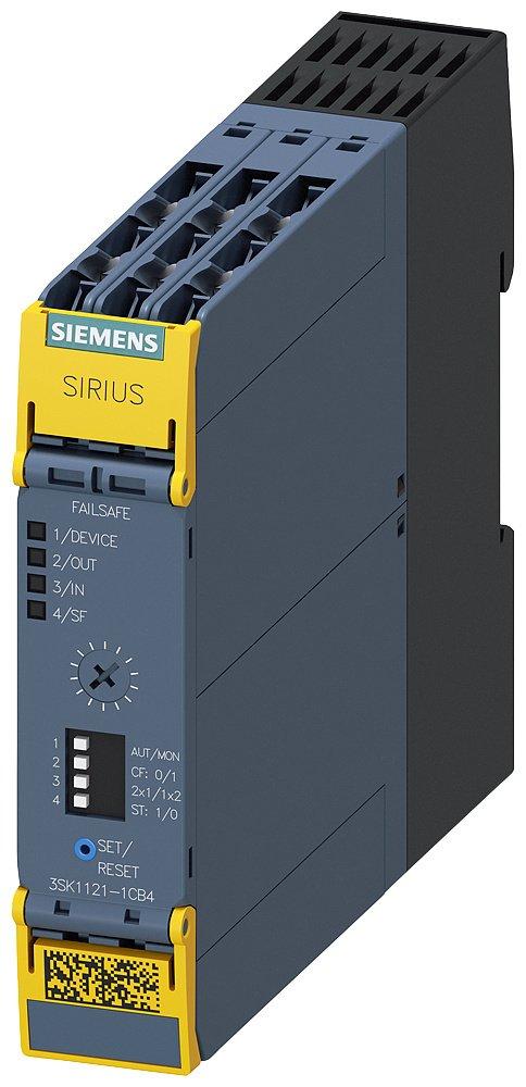 SIRIUS Sicherheitsschaltgerät Grundgerät advanced Reihe Zeitverzögerung 0,05-3s