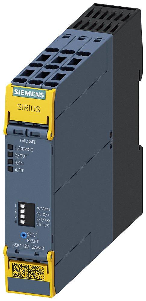 SIRIUS Sicherheitsschaltgerät Grundgerät advanced Reihe 3 elektronische Freigabe