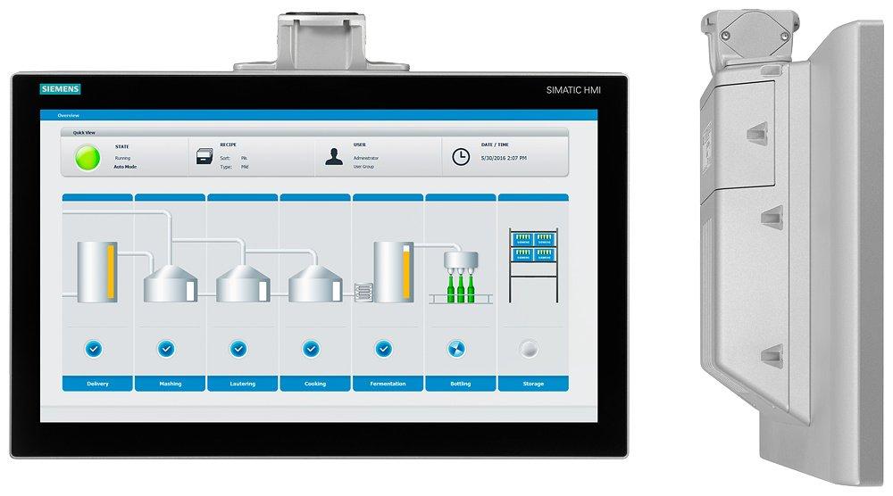SIMATIC HMI TP1200 Comfort Pro Tragarm 12" Widescreen-TFT-Display