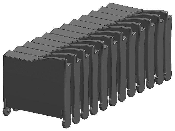 SIMATIC S7-1200 Ersatzteil Frontklappen Signal Module 45mm - je 6 Stück