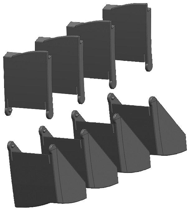 SIMATIC S7-1200 Ersatzteil Frontklappen Kommunikationsmodul - je 4 Stück