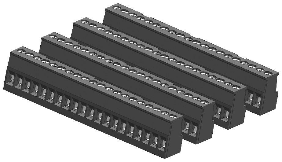 SIMATIC S7-1200 Ersatzteil E/A Klemmenblock verzinnt CPU 1214C/1215C Eingang
